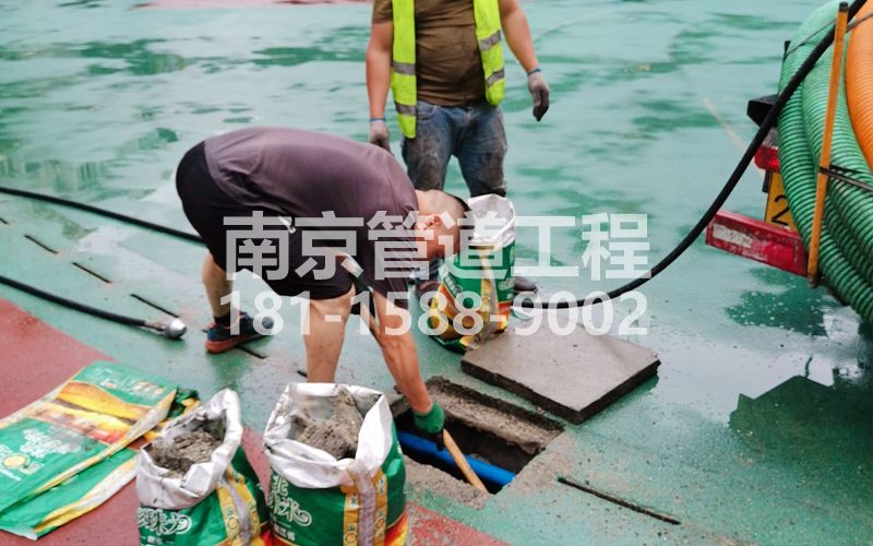 218外沙村管道清淤