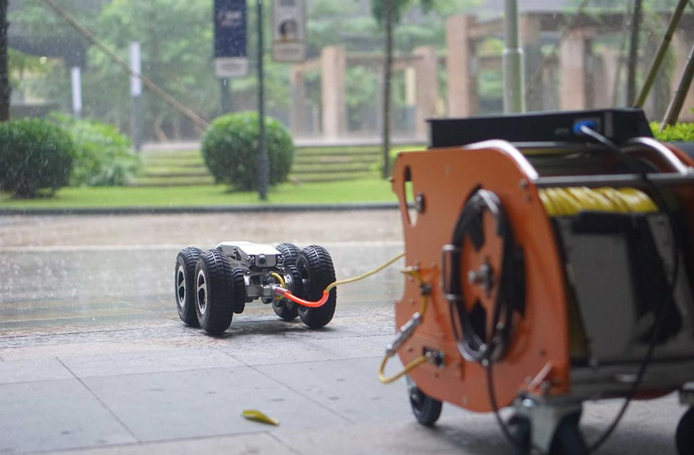 285外沙村管道检测机器人