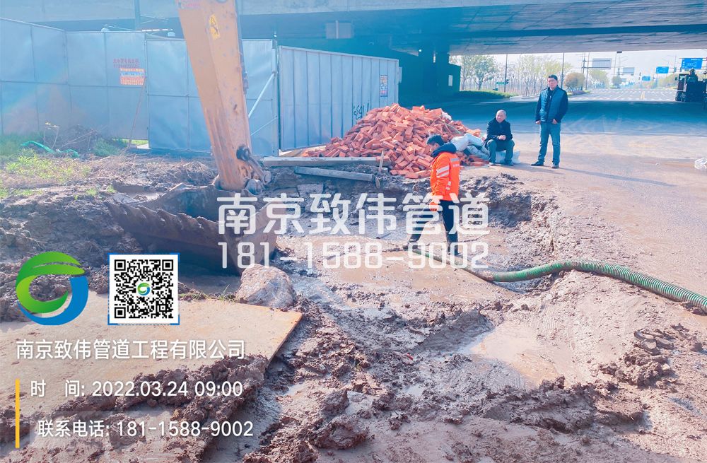 外沙村泥浆清理